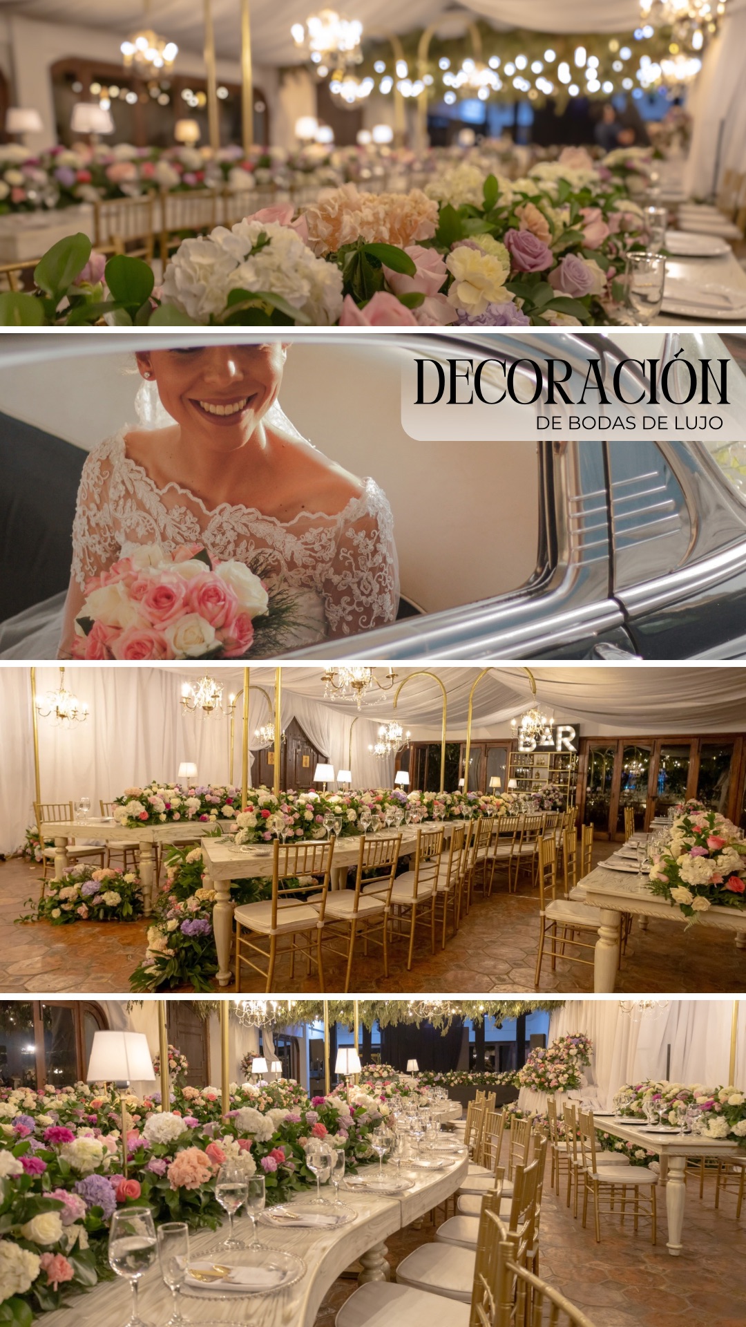 Estilo premium en la decoración de tu boda en Villa de Leyva
